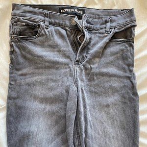 Express Gray jeans/jeggings